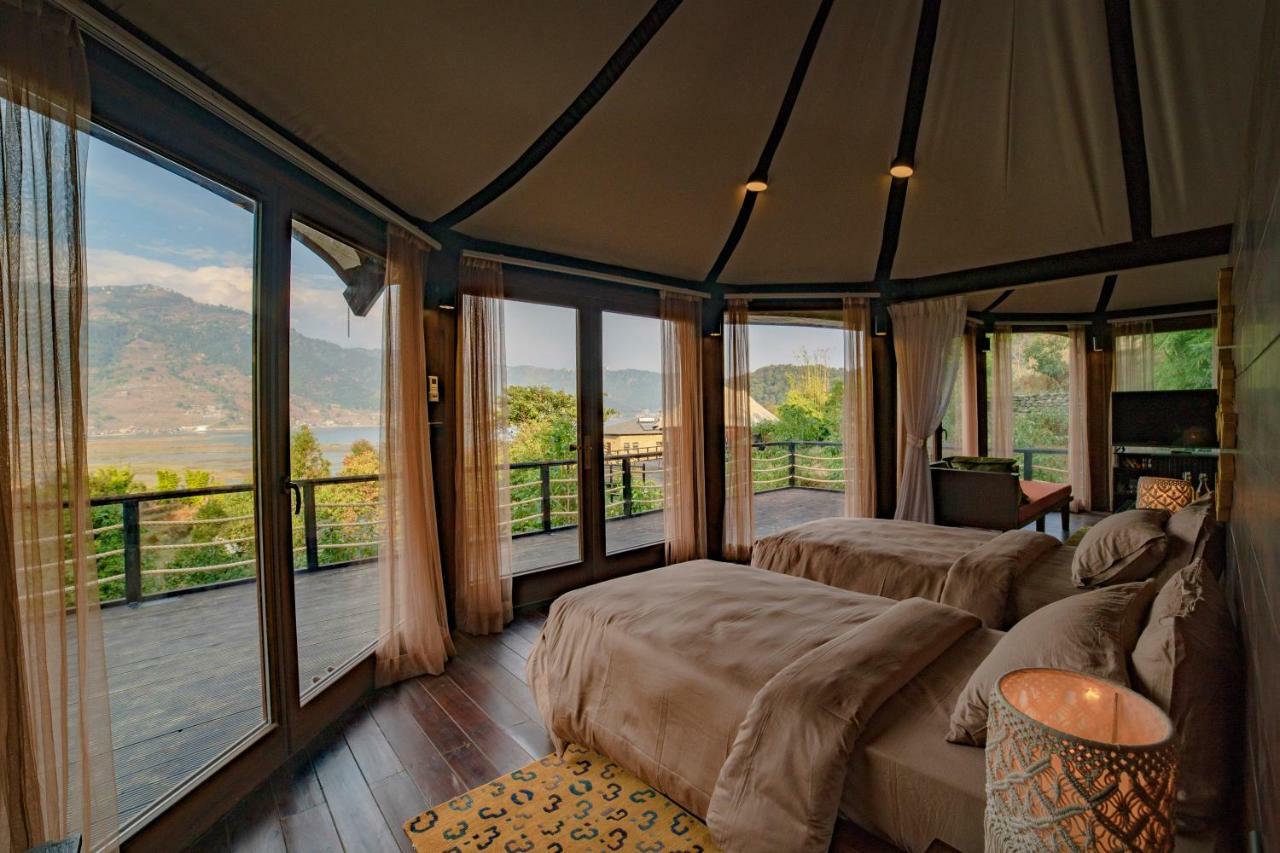 פוקהרה The Pavilions Himalayas Lake View מראה חיצוני תמונה